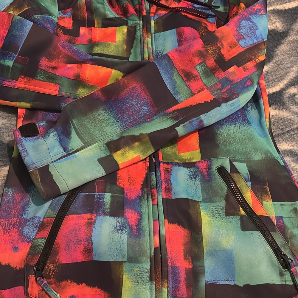 ROXY jacket 💙🩷💚🏂
